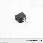 Conector de Jack Mini 3.5mm a Jack Mini 3.5mm, m/f