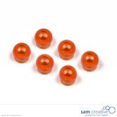 Set de imanes de Bolas 15mm Naranjas