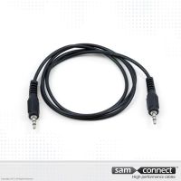 Cable Jack Mini 3.5mm, 1m, m/m