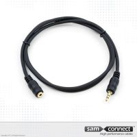 Cable de extensión Jack Mini 3.5mm 1.5m, f/m