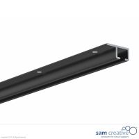 Raíles de Techo Negro, set de 2 piezas de 150 cm