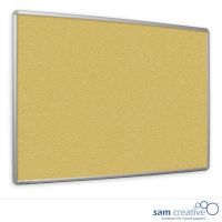 Tablero de Anuncios Boletín Amarillo 90x120 cm