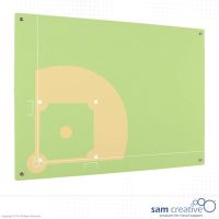 Pizarra de Vidrio Béisbol, 45x60 cm