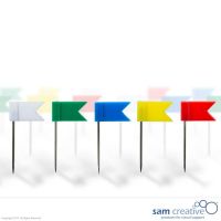 	Set de 30 Chinchetas de Banderitas