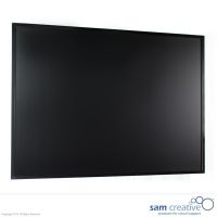 Pizarra de tiza con marco negro, 100x150 cm