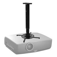 Soporte de Techo, Ajustable, Negro