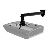 Soporte de Pared, Ajustable, Negro