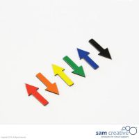 Símbolo magnético Flecha 1,2x3 cm Mixtos Colores