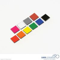 Símbolo magnético Cuadrado 1x1 cm Gris