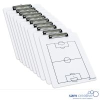 Portapapeles Pizarra Campo de Fútbol A4 (set 10x)