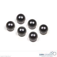 Set de imanes de Bolas 15mm negras