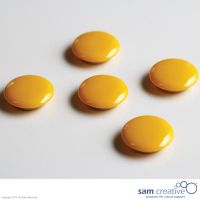 Set de imanes 30mm Amarillos