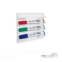 Soporte magnético blanco para plumones
