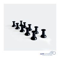 Set de pines magnéticos Negros