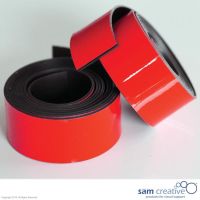 Cinta magnética 20 mm Rojo