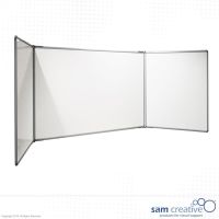 Pizarra Blanca Profesional 5-segmentos 90x120 cm