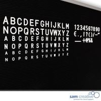 Letras para pizarra Clásica: letras de 20 mm