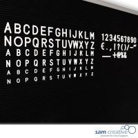 Letras para pizarra Clásica: letras de 13 mm