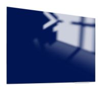 Pizarra de Vidrio Elegante Azul Marino 100x180 cm