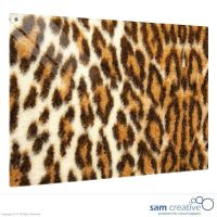 Pizarra de Vidrio Serie Leopardo 45x60 cm