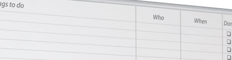 Lista de quehaceres Lista de quehaceres